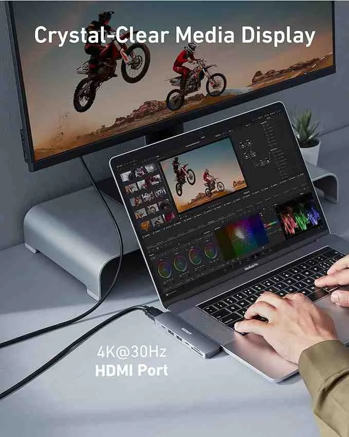 Anker PowerExpand Direct 7-Port USB 3.0 Type-C Hub for MacBook